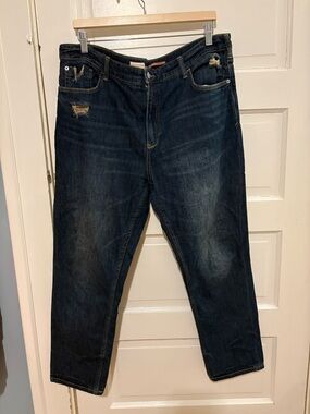 Pilcro and the Letterpress Heritage Boyfriend Jeans